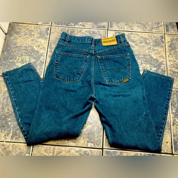 Wide leg high rise skater jeans Machine international  size 30 - Picture 2 of 7